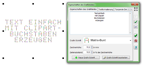 Heyer's Adventskalender - Grafiktextfeld