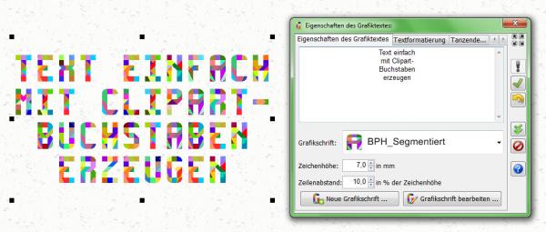 Heyer's Etiketten-Studio - Grafiktext